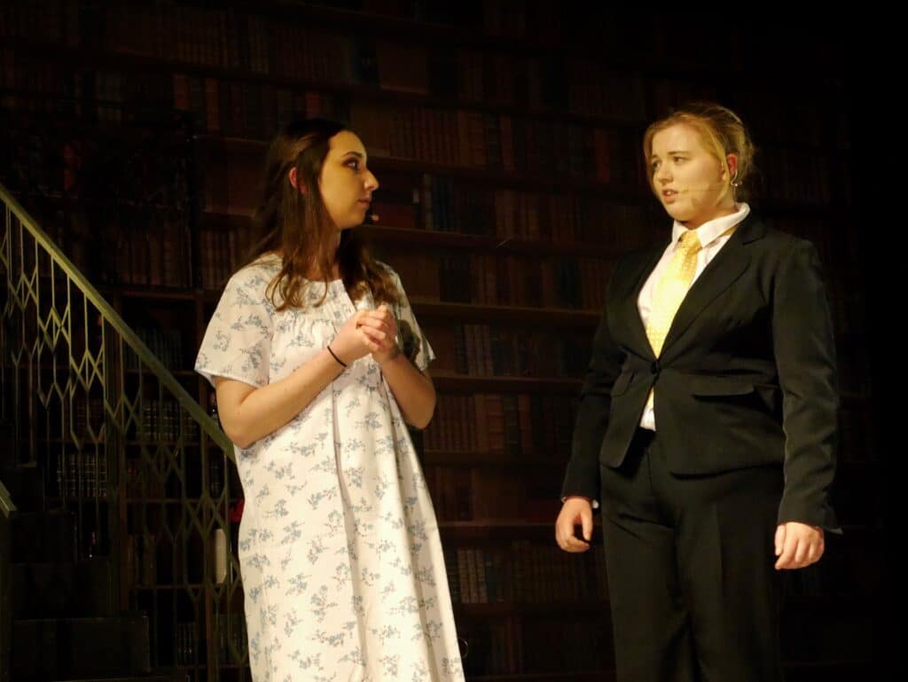 actors onstage at the Warwick Ancient Drama Festival performance of Medea