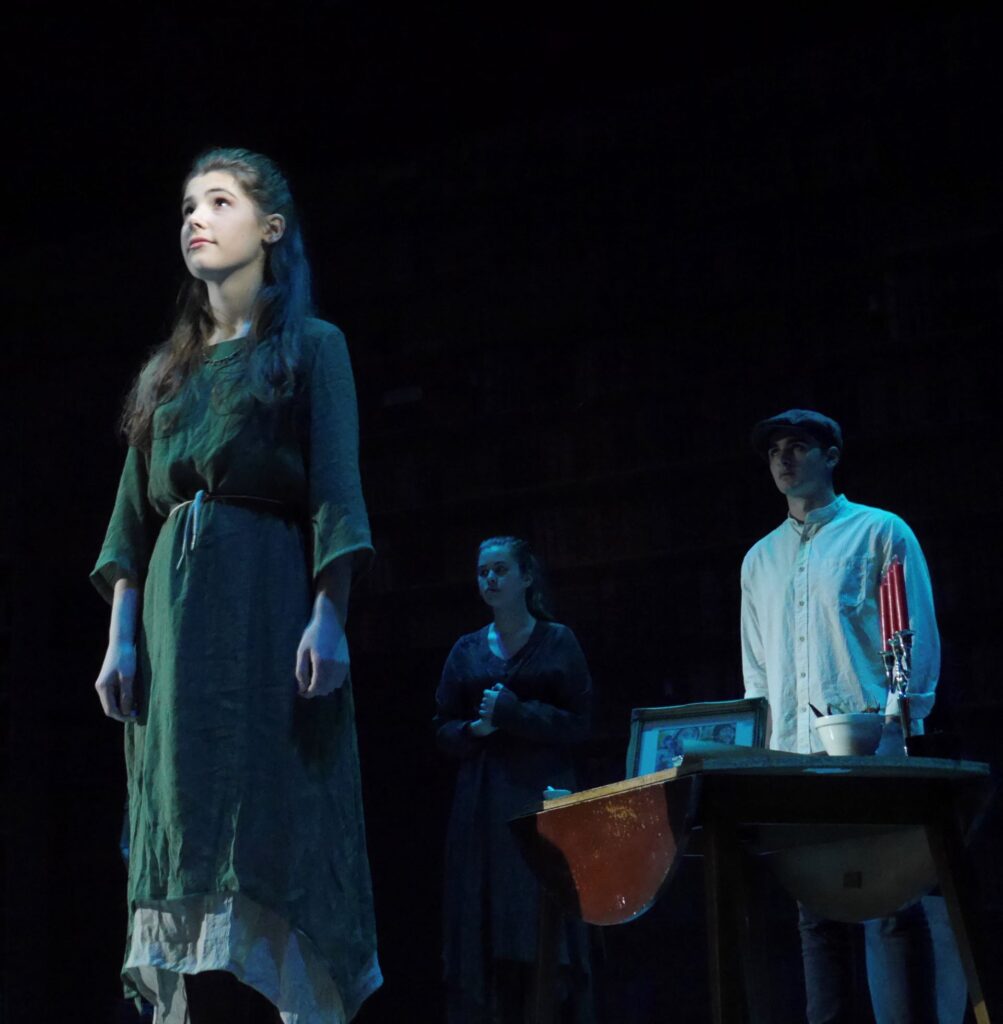 actors onstage at the Warwick Ancient Drama Festival performance of Medea